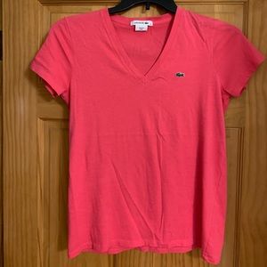 Lacoste v-neck t-shirt